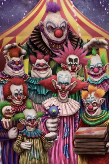 Plakat do filmu "Mordercze klowny z kosmosu" #878441