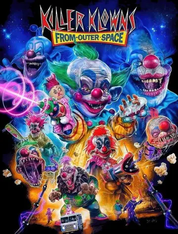 Plakat do filmu "Mordercze klowny z kosmosu" #878443