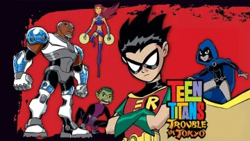 Zasłona do filmu "Teen Titans: Trouble in Tokyo" #7625