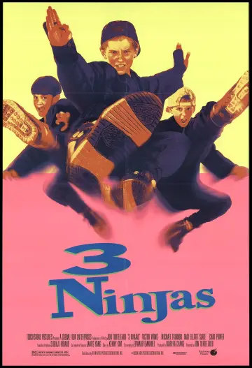 Plakat do filmu "Trzech małolatów ninja" #326549