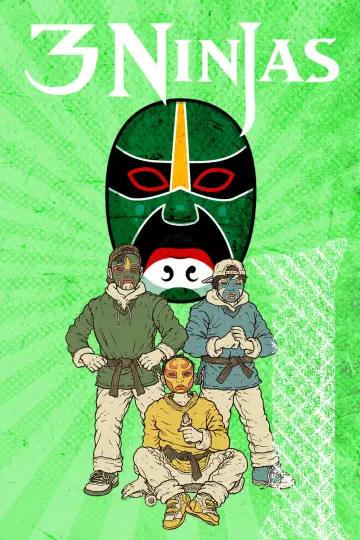 Plakat do filmu "Trzech małolatów ninja" #326550