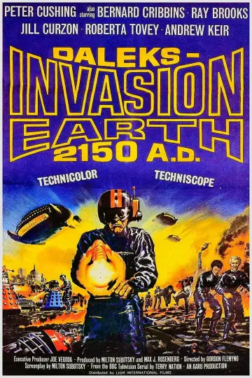 Plakat do filmu "Daleks