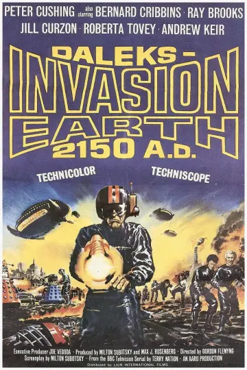Plakat do filmu "Daleks