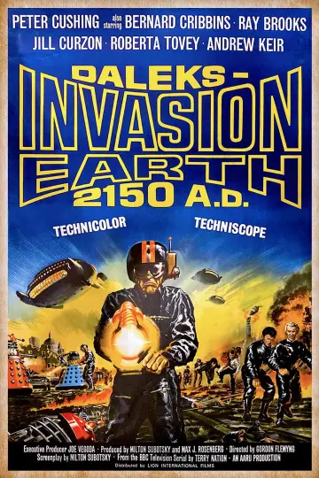 Plakat do filmu "Daleks