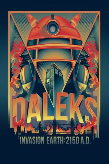 Plakat do filmu "Daleks