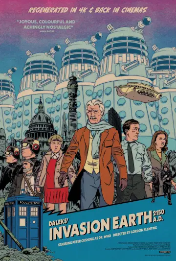 Plakat do filmu "Daleks