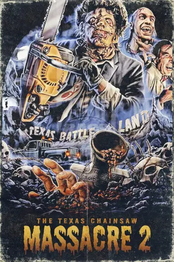 Plakat do filmu "Teksańska masakra piłą mechaniczną 2" #334156
