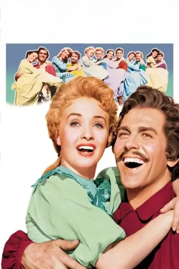 Plakat do filmu "Siedem narzeczonych dla siedmiu braci" #989939