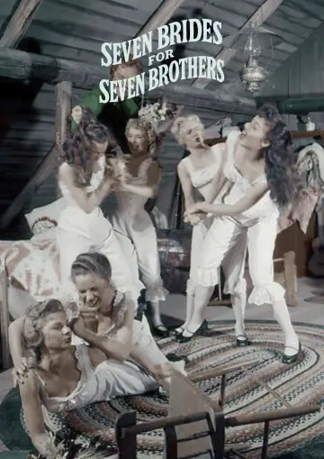 Plakat do filmu "Siedem narzeczonych dla siedmiu braci" #989947