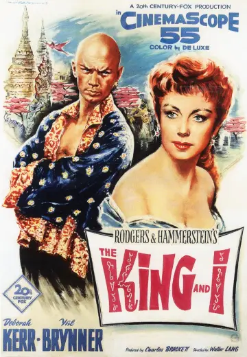 Plakat do filmu "Król i ja" #242306