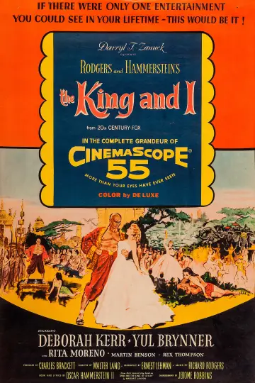 Plakat do filmu "Król i ja" #939328