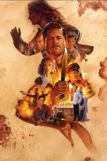 Plakat do filmu "Bękarty wojny" #175639
