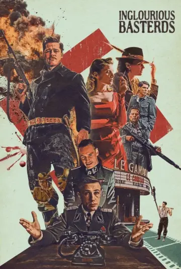 Plakat do filmu "Bękarty wojny" #556799