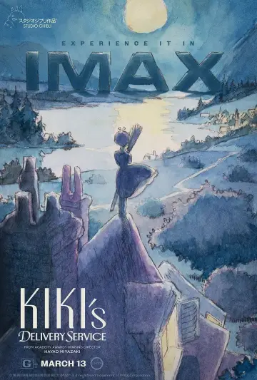 Plakat do filmu "Podniebna poczta Kiki" #753571