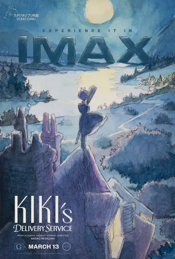 Plakat do filmu "Podniebna poczta Kiki" #753576