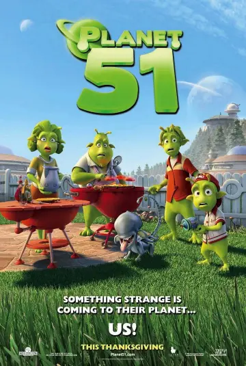 Plakat do filmu "Planeta 51" #1862649