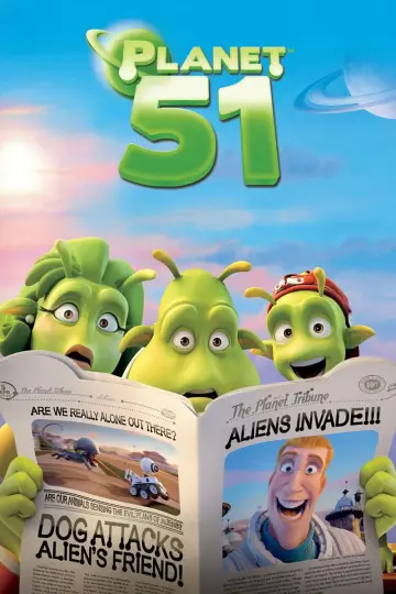 Plakat do filmu "Planeta 51" #731967