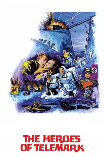 Plakat do filmu "Bohaterowie Telemarku" #357546