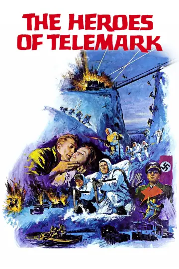 Plakat do filmu "Bohaterowie Telemarku" #357547