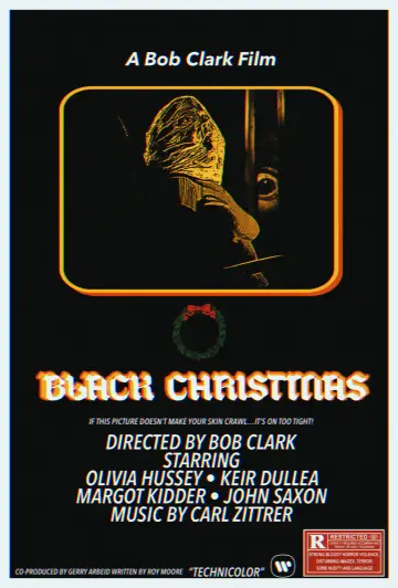 Plakat do filmu "Czarne święta" #870821