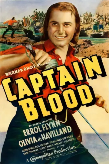 Plakat do filmu "Kapitan Blood" #1071495