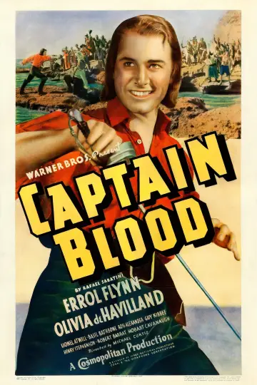 Plakat do filmu "Kapitan Blood" #152682