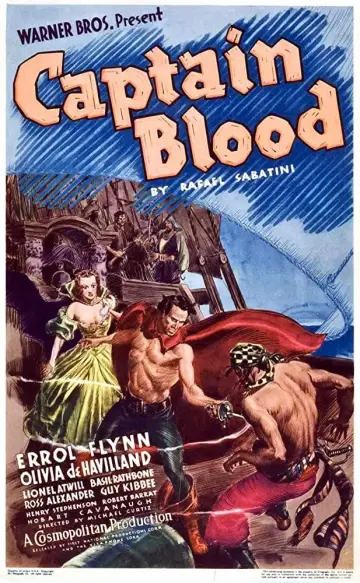Plakat do filmu "Kapitan Blood" #152687