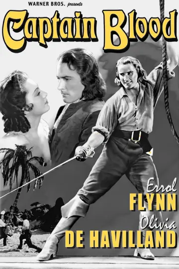 Plakat do filmu "Kapitan Blood" #152688