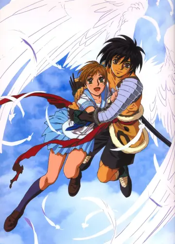 Plakat do filmu "Escaflowne" #447905