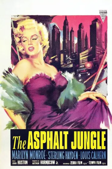 Plakat do filmu "Asfaltowa dżungla" #136938