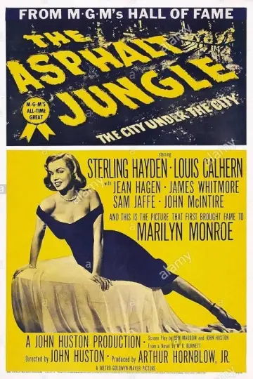 Plakat do filmu "Asfaltowa dżungla" #136941