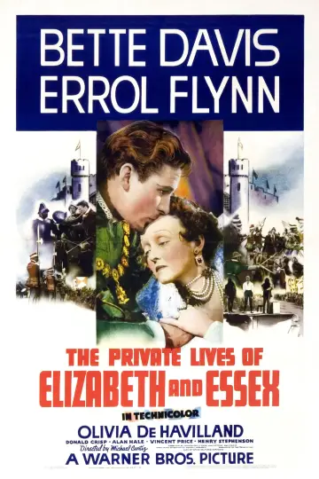 Plakat do filmu "Prywatne życie Elżbiety i Essexa" #1866540