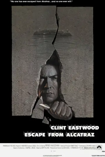 Plakat do filmu "Ucieczka z Alcatraz" #745249