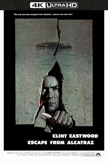 Plakat do filmu "Ucieczka z Alcatraz" #96894