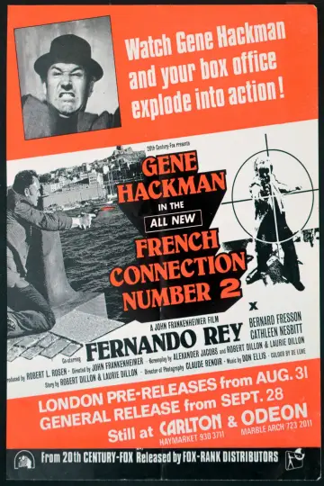 Plakat do filmu "Francuski Łącznik 2" #995245