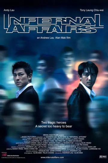 Plakat do filmu "Infernal Affairs: Piekielna Gra" #86837