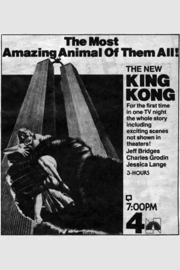 Plakat do filmu "King Kong" #1738503