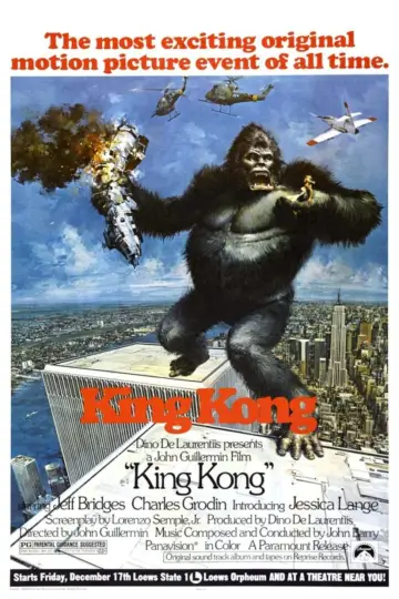Plakat do filmu "King Kong" #870116