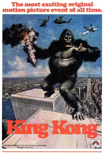 Plakat do filmu "King Kong" #870120