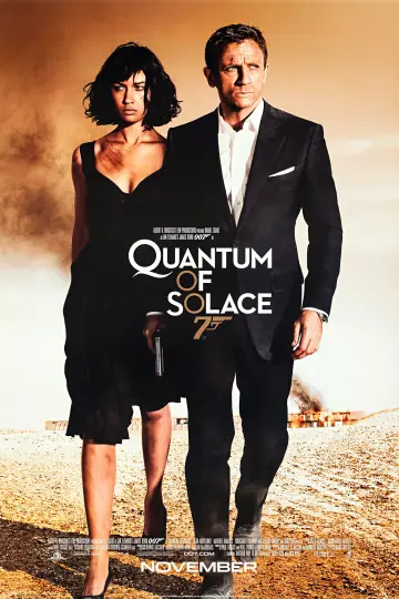 Plakat do filmu "Quantum of Solace" #620553