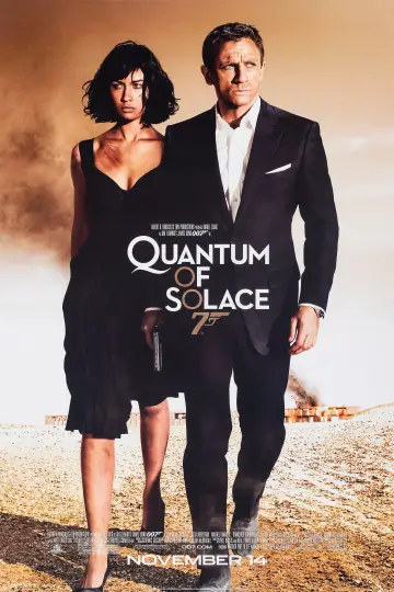 Plakat do filmu "Quantum of Solace" #620554
