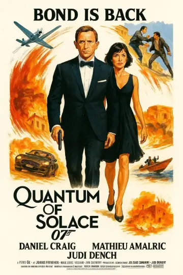 Plakat do filmu "Quantum of Solace" #620556