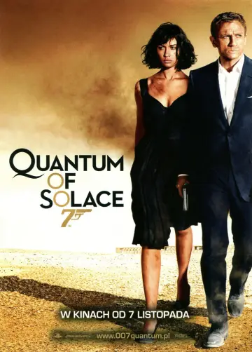 Plakat do filmu "Quantum of Solace" #620597