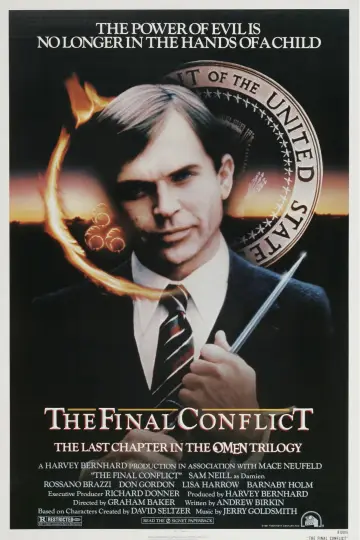 Plakat do filmu "Omen III: Ostatnie starcie" #895557