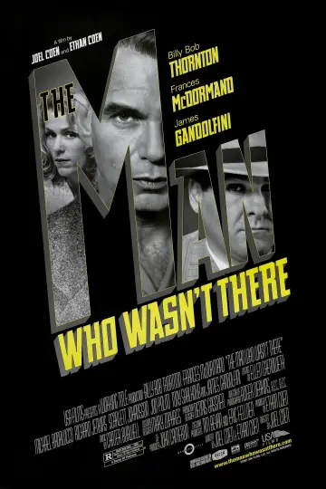 Plakat do filmu "Człowiek, którego nie było" #208586