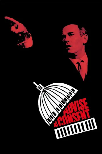 Plakat do filmu "Burza nad Waszyngtonem" #1116735