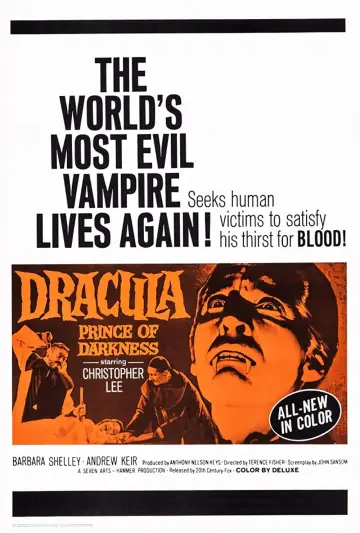 Plakat do filmu "Drakula: Książę Ciemności" #1025324
