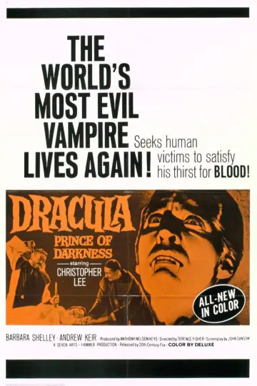 Plakat do filmu "Drakula: Książę Ciemności" #1025325