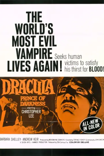 Plakat do filmu "Drakula: Książę Ciemności" #1025328