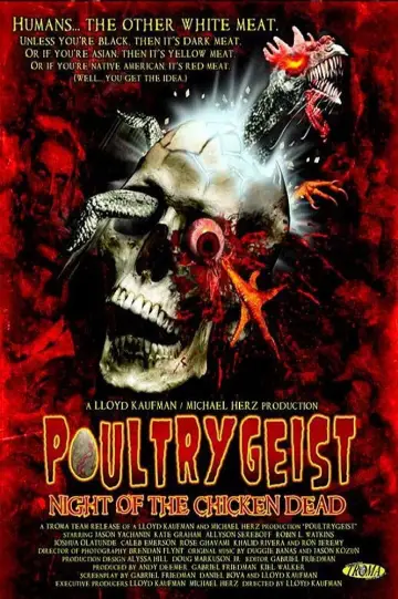 Plakat do filmu "Poultrygeist: Noc kurczęcich trucheł" #1084686